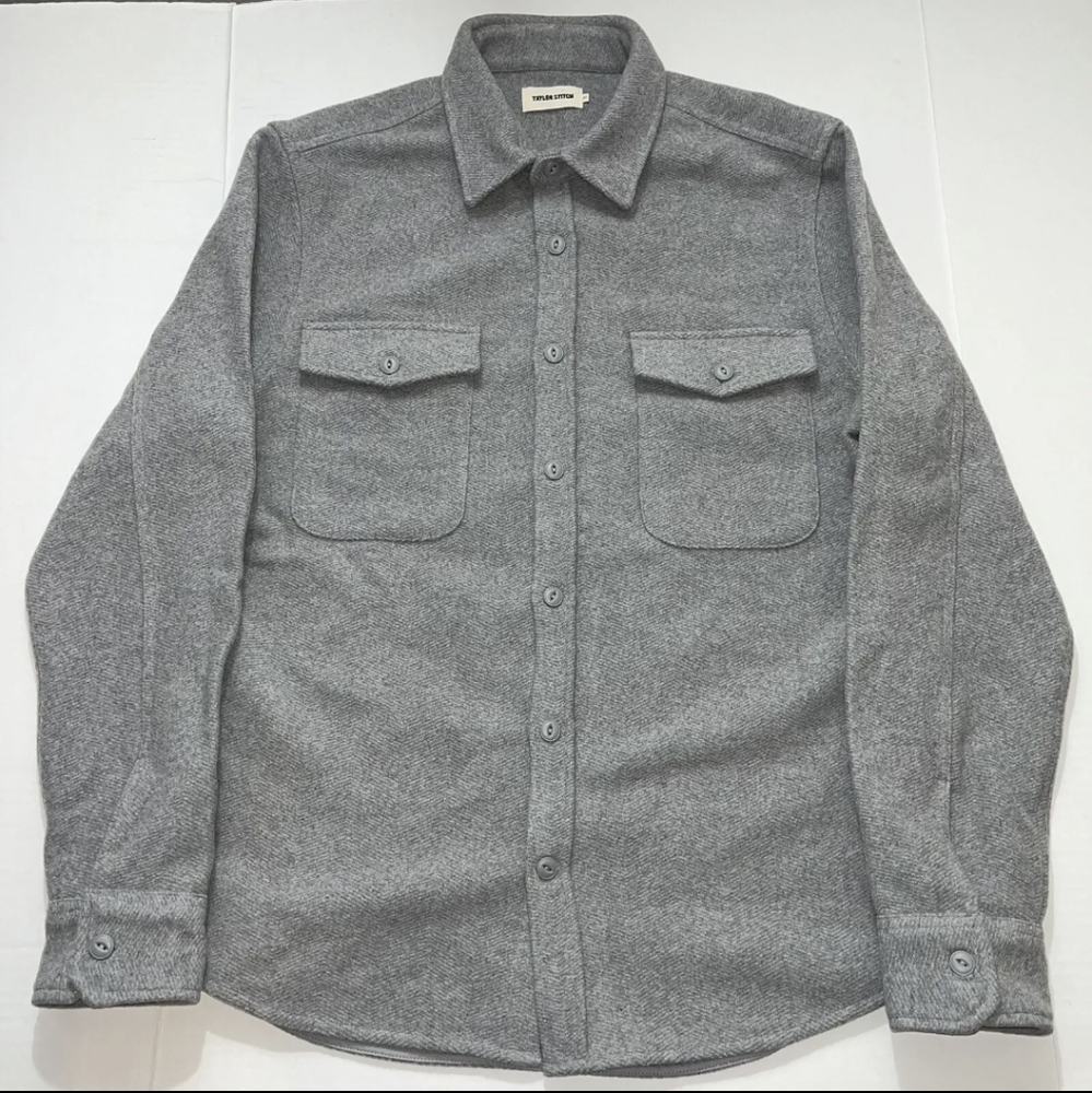 The Maritime Shirt Jack in Heather Ash Wave L42